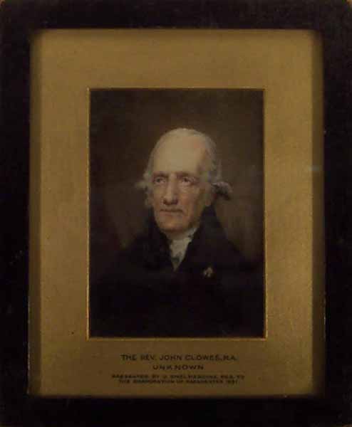 The Rev. John Clowes M.A.